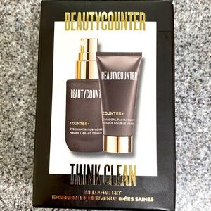 Beautycounter Set - Overnight Resurfacing Peel and Charcoal Face Mask